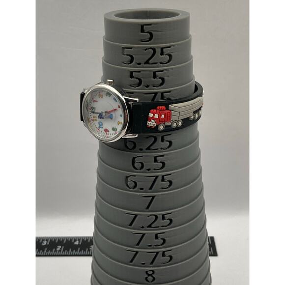 3D Semi-Truck Children's Watch-Analog, Silicone Adjustable Band-New Battery - Picture 8 of 8